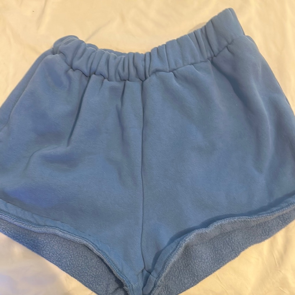 Princess Polly Blue Athletic Shorts Relaxed Fit